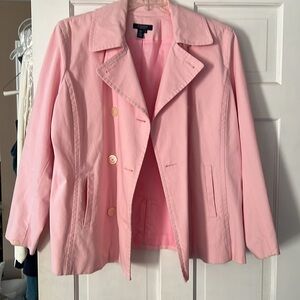 CHAPS DOUBLE BREASTED JACKET SIZE 1X